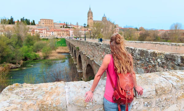 Tourismus Salamanca Spanien — Stockfoto