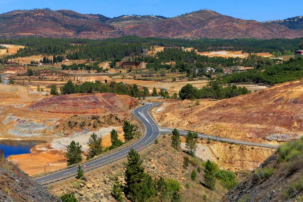 Panorama Rio Tinto Landscape Mines Spain — Stock Photo, Image