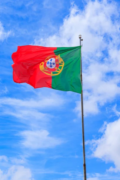 Flag Portugal Blue Sky — Stock Photo, Image