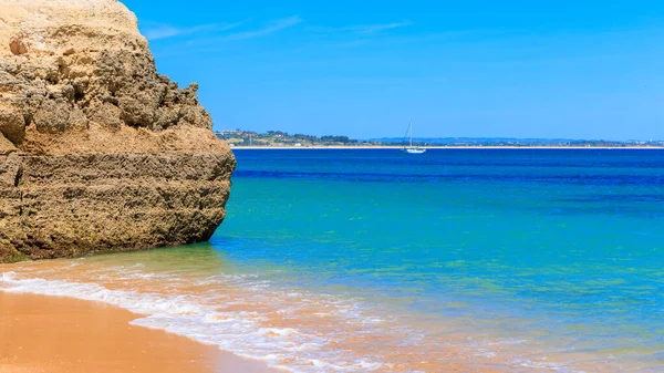 Hermosa Playa Del Algarve Portugal — Foto de Stock