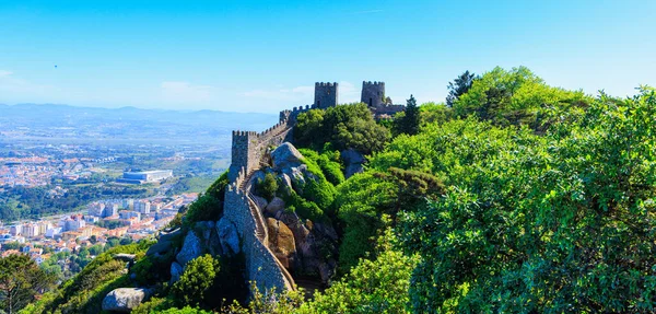 Castillo Árabe Sintra Portugal — Foto de Stock