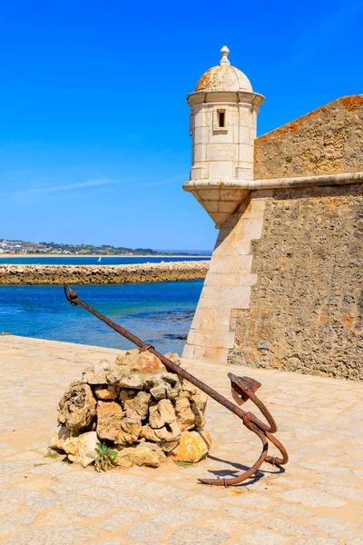 Turistika Algarve Letní Dovolená Cestování Evropě Portugalsko Lagos — Stock fotografie