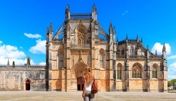 Das Kloster Von Batalha Tourismus Portugal 2023 — Stockfoto