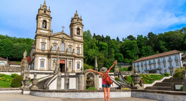 Bom Jesus Monte Braga Portugal — Stock Photo, Image