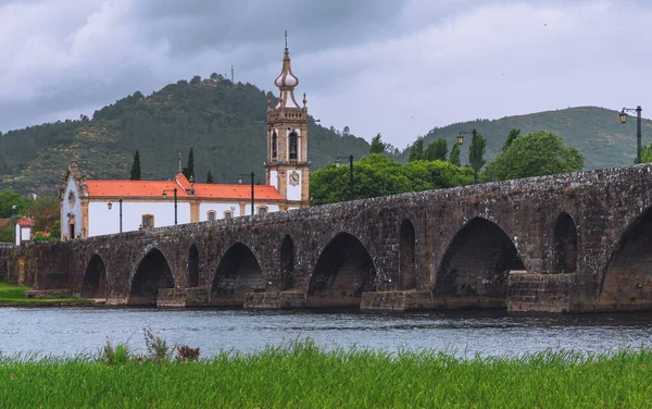 Roman Bridge Ponte Lima Portugal Viana Castelo Distric — Stock Photo, Image