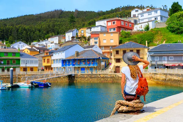 Barqueiro Villaggio Pescatori Galizia Spagna — Foto Stock