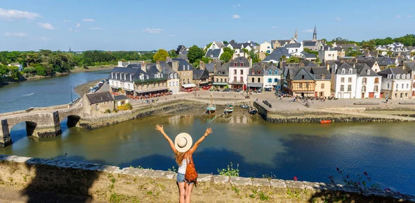 法国Morbihan Brittany Saint Gustan Port Auray — 图库照片