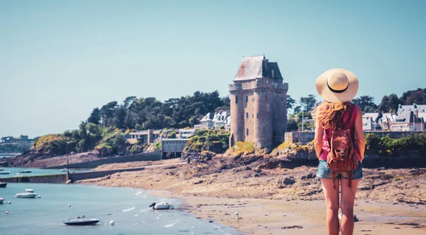 Saint Malo Solidor Turm Ausflugstourismus Der Bretagne Frankreich — Stockfoto