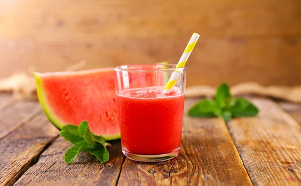 Watermeloen Watermeloen Sap — Stockfoto