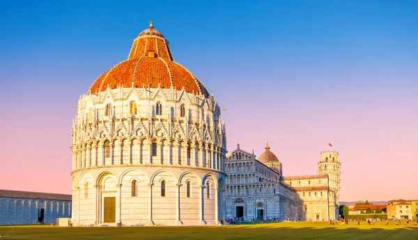 Pise Tour Pise Pisa Katedral Talya Daki Eğik Kule Turizm — Stok fotoğraf