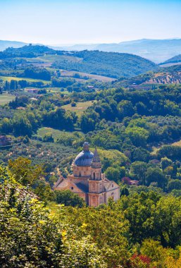San biago Kilisesi, Montepulciano Köyü Tuscany - İtalya