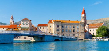 Trogir, Split, Dalmatia region of Croatia.travel,tourism,vacation in Europa clipart