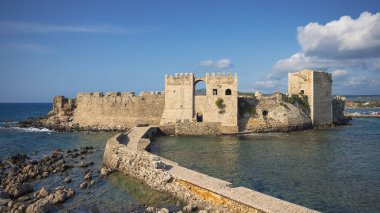 Seyahat yeri, Yunanistan turizmi - Methoni kalesi, Mora, Messinia