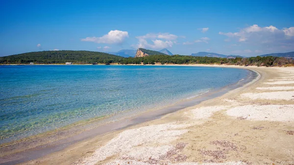 希腊美丽的海滩 旅游胜地 — 图库照片