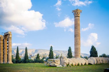 Olympian Zeus Tapınağı - Yunanistan 'daki ünlü anıt - Atina