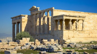 Atina, Akropolis Karyatides heykelleri, Erehtheo - Yunanistan 'da seyahat, turizm