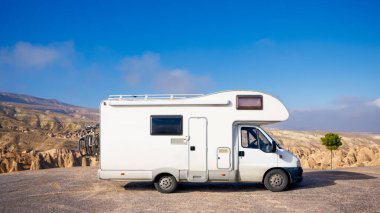 Türkiye, Kapadokya 'ya motorlu ev macerası yolculuğu