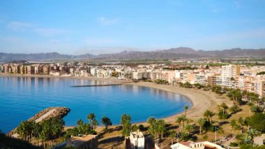 İspanya 'nın Güzel Plajı Murcia Eyaleti