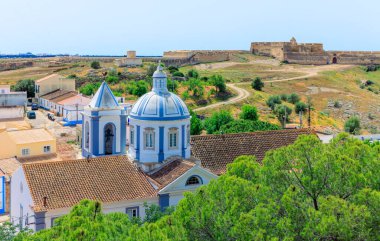 Portekiz 'de Algarve, Castro Marim' in bakış açısı