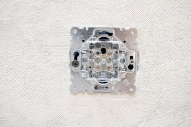 installation of a new electrical switch.