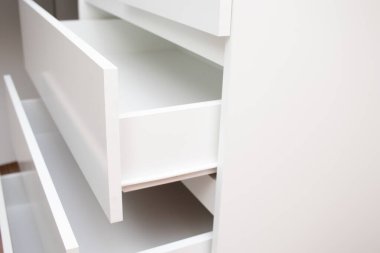 Çekmece kaydırır çekmece kaydırır beyaz çekmece sandığı.