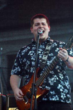 NOVI SAD, SERBIA, 10 HAZİRAN 2025. EXIT Festivali. Prljava frekvencija grubunun performansı