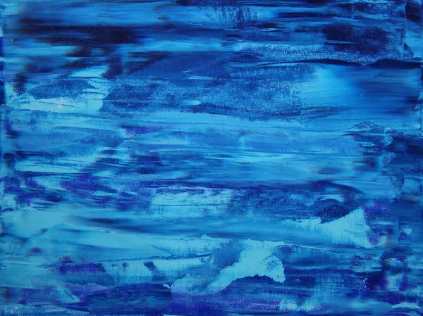 Arte Abstracto Pintura Sobre Calentamiento Global Antártida — Foto de Stock