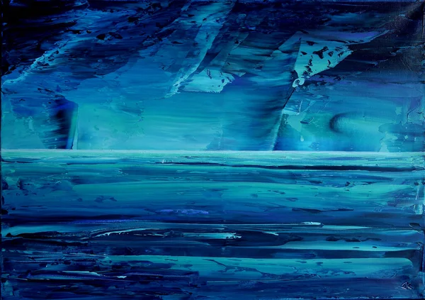 抽象絵画の海 — ストック写真