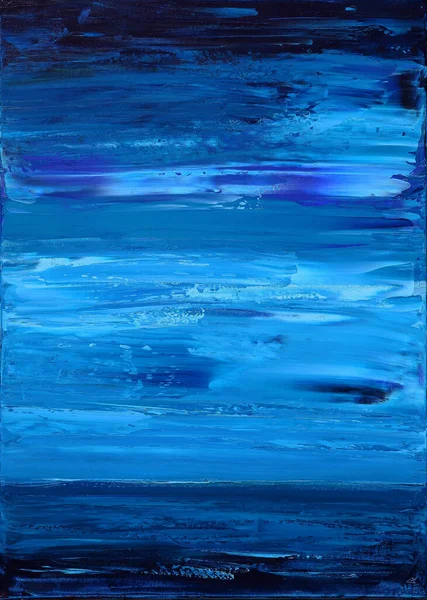 Abstract Art Painting Ocean — Stock Photo, Image