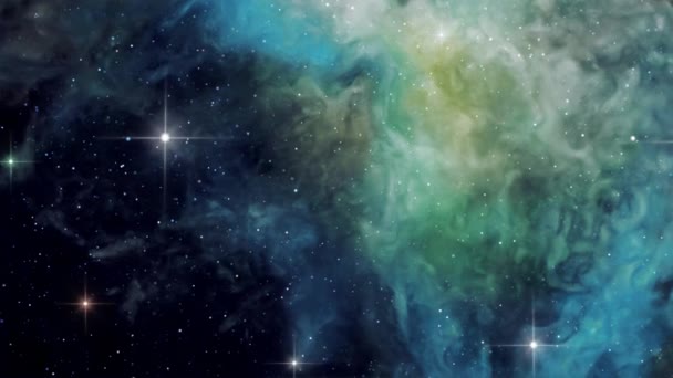 Animación Perfectamente Loopable Desplazamiento Través Nebulosa Orión — Vídeos de Stock