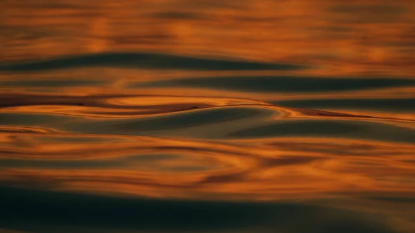 Goldwellen Textur Bei Sonnenuntergang — Stockfoto