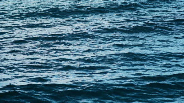 Blå Havsvåg Havets Struktur — Stockfoto
