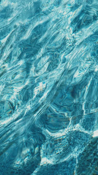 Blå Vattenstruktur Blå Bakgrund — Stockfoto
