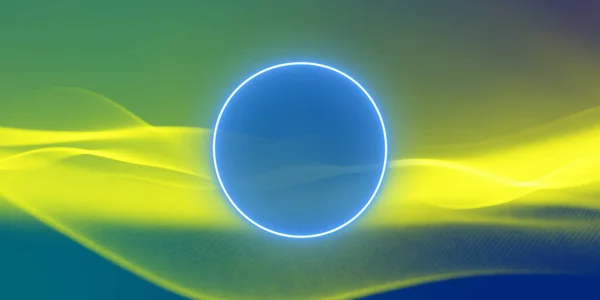 Sarı ve mavi soyut arkaplan