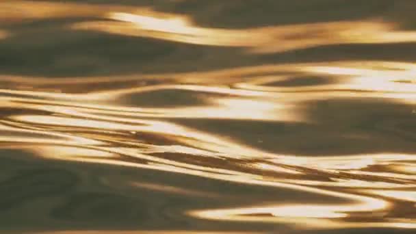 Хвильовий Фон Заході Сонця — стокове відео