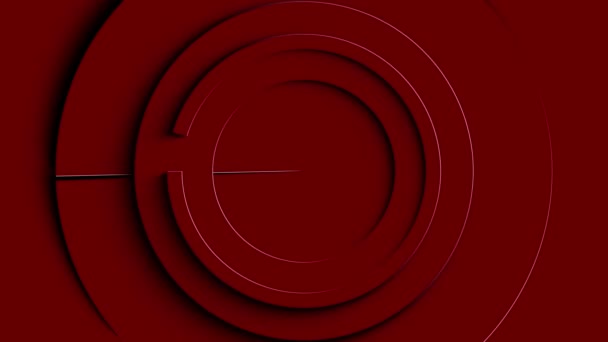Простий Вертикальний Абстрактний Палкий Червоний Фон — стокове відео