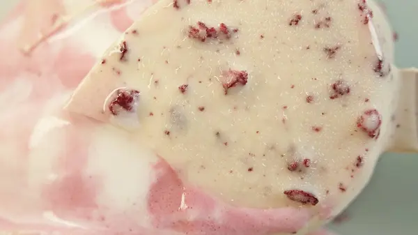 meyve dondurma. yakın çekim