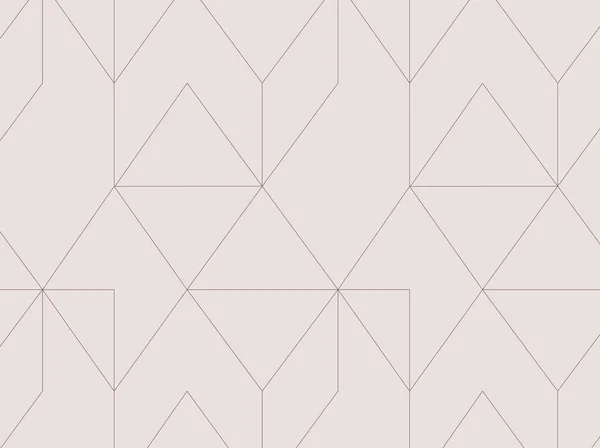 Art Deco Dreieck Nahtlose Vintage Muster Zeichnung Auf Cremefarbenem Hintergrund Vektorgrafiken