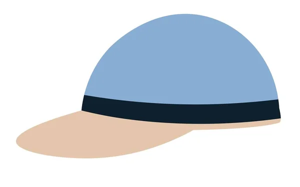 Man Clothes Accessories Apparel Isolated Icon Baseball Hat Fashionable Cap —  Vetores de Stock