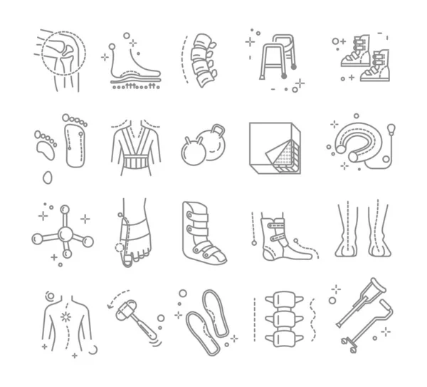 Productos Sanitarios Con Efecto Ortopédico Suelas Para Zapatos Masajes Calzado — Archivo Imágenes Vectoriales