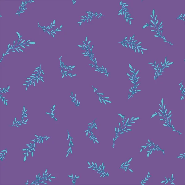 Гілочки Гілки Листям Квіткові Прикраси Розквітом Розквітлими Квітучі Лісові Квіти — стоковий вектор