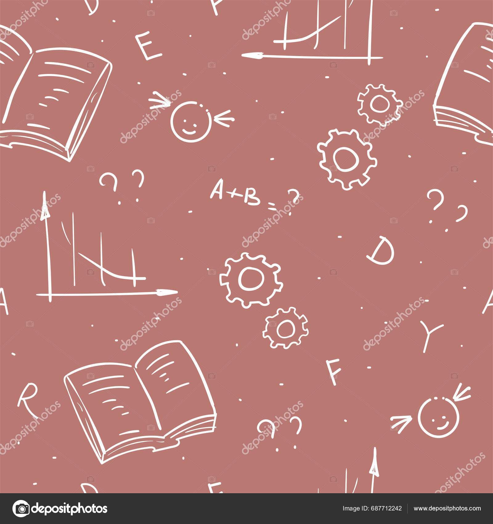 Mathematic Geometric Symbols Letters Equals Signs Graphs School