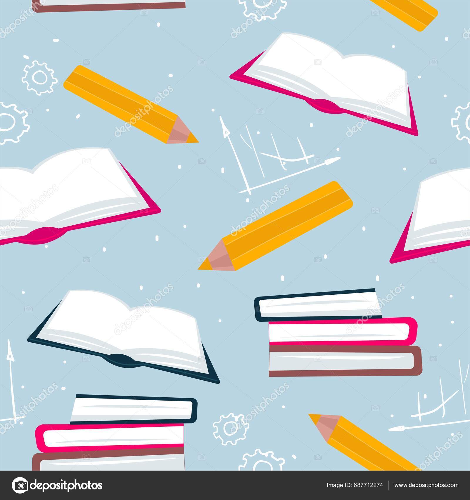 Books Pencils Mathematical Graphics School Disciplines Reading ...