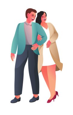 El ele tutuşan çift, sıradan bir açık hava aktivitesi..