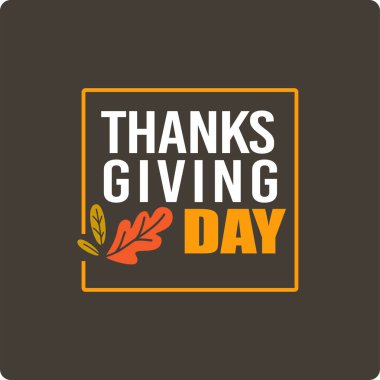 Sonbahar yapraklarından yapılmış, kahverengi bir arka planda izole edilmiş bir Şükran Günü çelenginin resmi. Bu renkli tasarım tatil kartları ve dekorasyonlar için mükemmeldir..