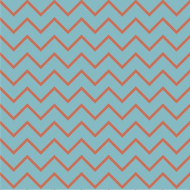 Turkuaz arka planda koyu kırmızı zikzaklar olan kusursuz sembol deseni, vektör illüstrasyonu. Kumaş, dijital arkaplan ya da kırtasiye için harika.