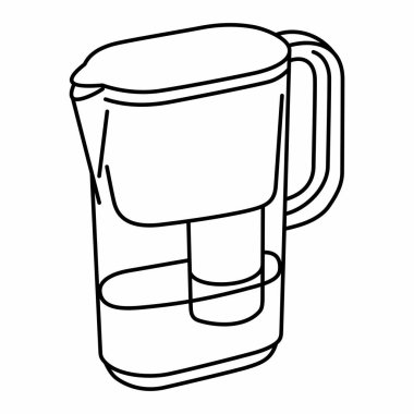 Arındırıcı kartuş ile su filtresi testi