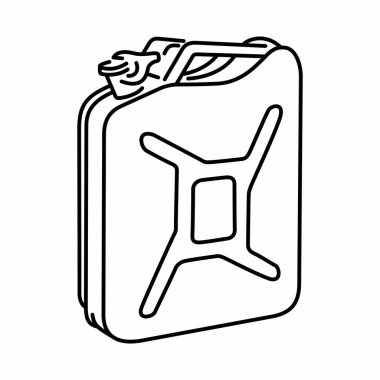 Fuel canister with a screw cap