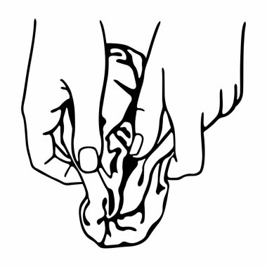 İnsan elleri hassas çamaşır yıkama