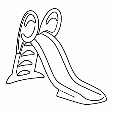 Çocuklar için kulplu oyun parkı tobogan trambolini